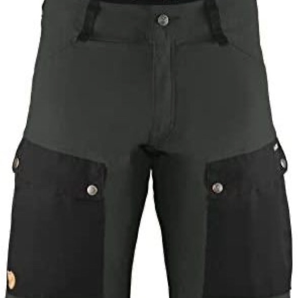 Men's Black and Green Shorts - Picture 1 of 2